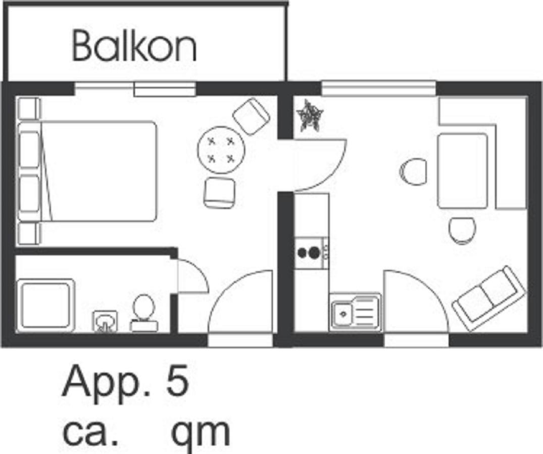 Landhaus Am Forst - Apartments Бад Александерсбад Екстериор снимка