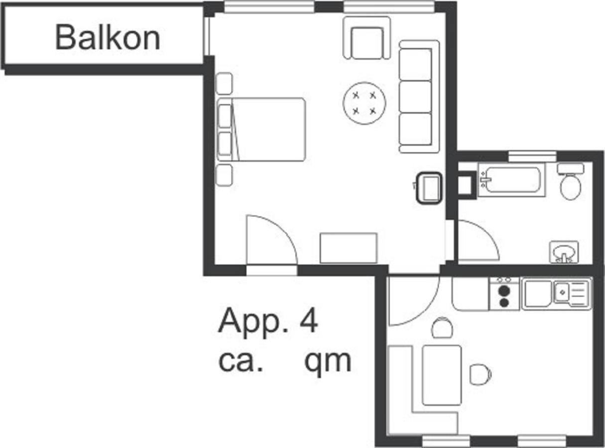 Landhaus Am Forst - Apartments Бад Александерсбад Екстериор снимка